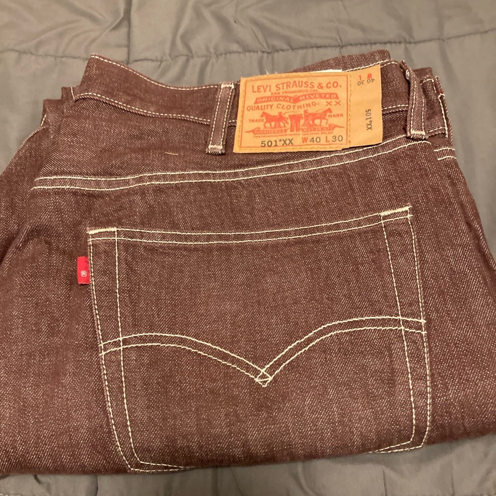 Levi's Chocolate Brown Men's Jeans